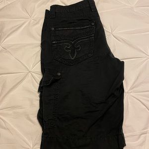 Authentic rock revival men’s shorts